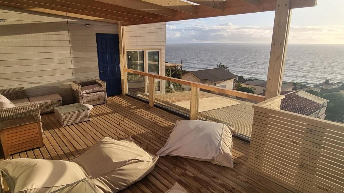 Hermosa Casa Con Vista 180 Al Mar En Maitencillo Apartamento